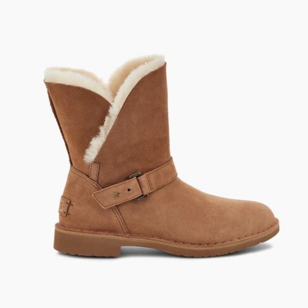 New UGG Chestnut Syden Sheepskin Boots